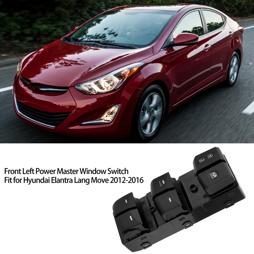 Fremre venstre elektrisk hovedvindusbryter 93570 4V000 Passer for Hyundai Elantra Lang Move 2012 2016