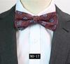 Pattern Bow Tie Men'S Banquet Business Wedding Groom Best Man Gentleman'S Dress Studio Burgundy Navy Bow