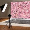 Pink Rose Flower Wall Backdrops Wedding Birthday Floral Theme Party Background