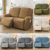 Sessel-Zweisitzer-Abdeckungen Dehnbar Sessel-Sofa-Überwurf Mit Elastischem Boden Jacquard Passform Sessel-Sofa-Abdeckung Mit Taschen