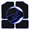 CARLUX-BLUE Car Mats For: Renault 5 Hatchback (1972-1985)
