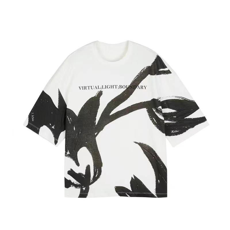 New Y2k T Shirt Fashion Summer Hawaii Streetwear Pullover Vintage Clothes T-Shirts Short Sleeve Oversized Loose O Neck 6XL