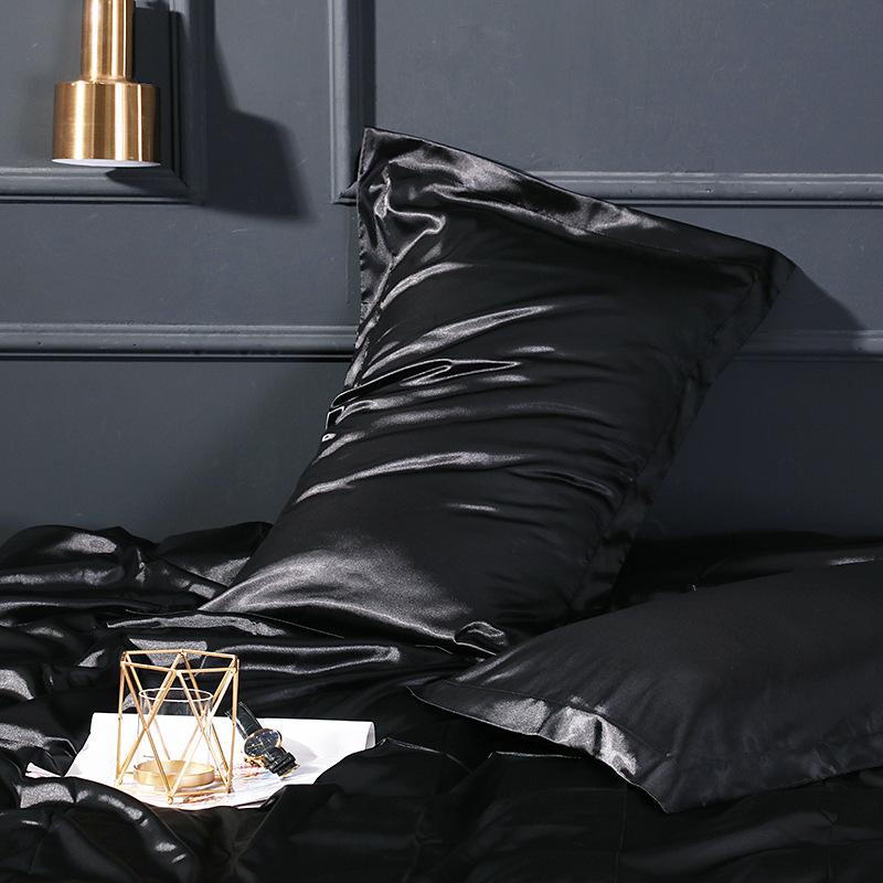 Charm Momme Anti-wrinkle Soft Protect Hair Skin Pillowcase Skin-friendly 48cm*74cm Silk Pillow Case PillowCase Luxury 100% Mulberry Silk For Bed