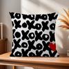 Rapper The Wweeknd X O album  Pillow Cover for Bedroom Room and Living Room Sofa Decorative Cushion Cover