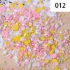 Yantuo 1000g Mixed Packaging Flat Back Pearls Resin Rhinestone Jelly Rhinestones Bulk Abs Loose Pearl for DIY Decoration