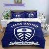 Leeds United Custom Name Pattern Bedding,Quilt Set Quilt Cover Pillowcase Home Birthday Gift(1 * duvet cover + 2 * pillowcase, without core)