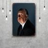 Alfred Hitchcock Decor Vintage Metal Signs Tin Signs Captain Poster Decor for Bar Pub Club Man Cave Wall Decoration