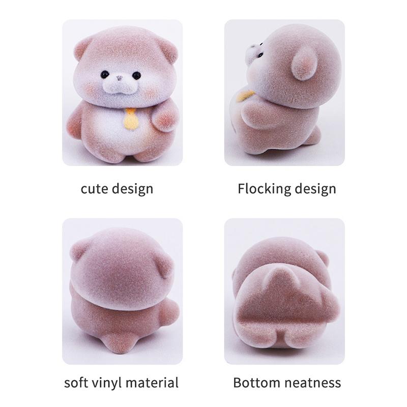 Otter Miniaturfigur Büro Schreibtisch Ornament Niedliche Tier Skulptur Heim Tisch Dekoration Geschenk für Kinder