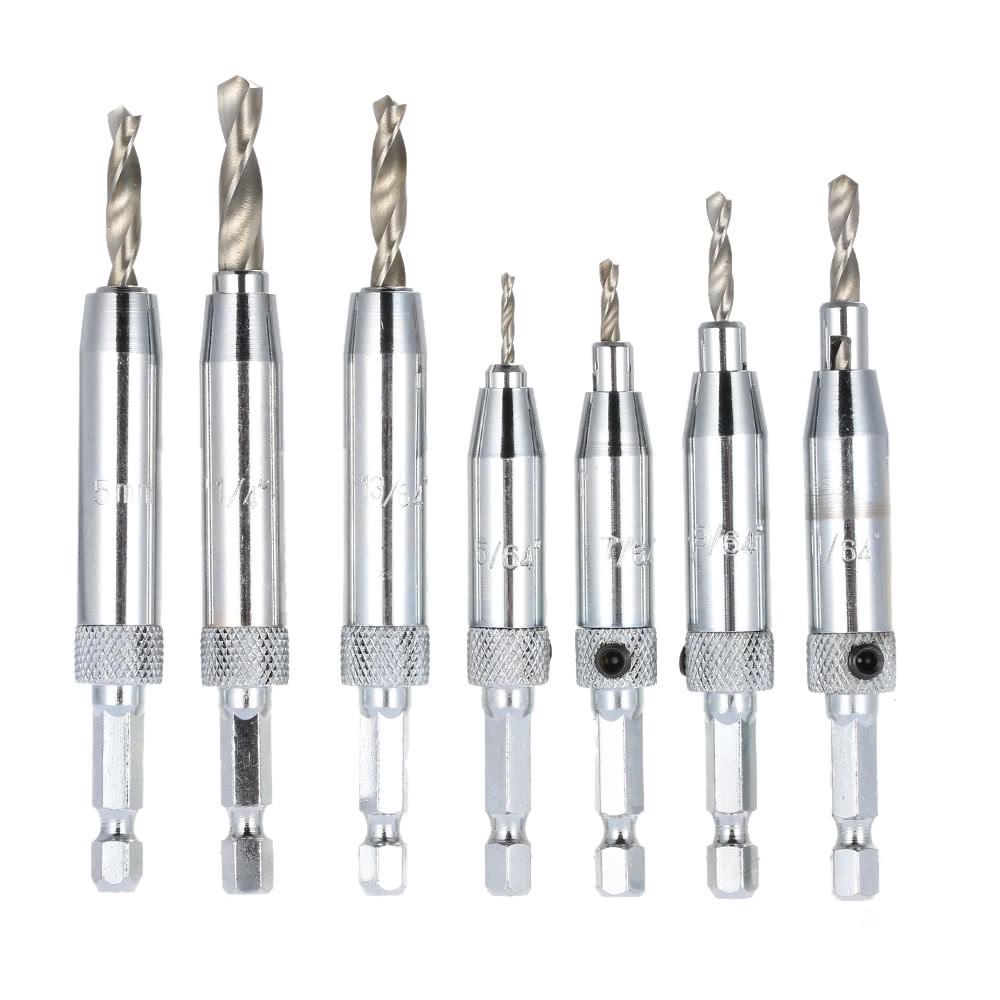 Buy Professional Doors Self Centering Hinge Tapper Core Drill Bit Set ...