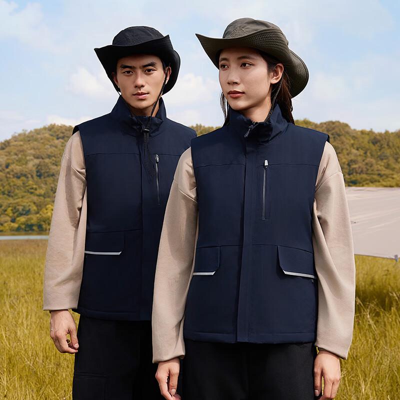 Unisex Down Cotton Winter Outdoor Vest