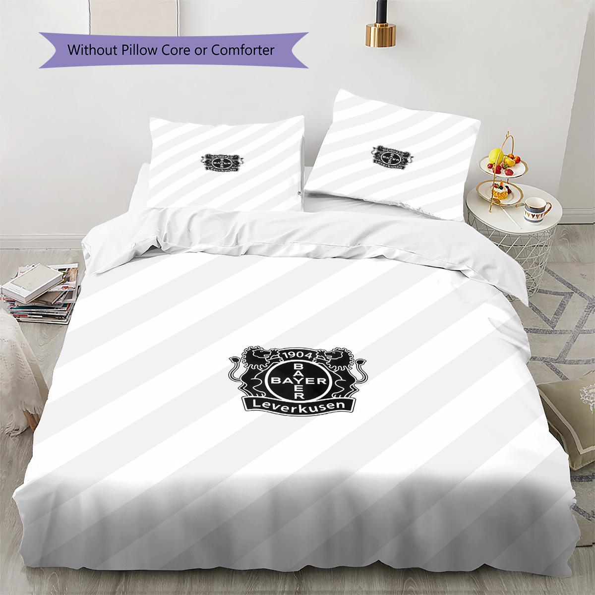 Bayer 04 Leverkusen Pattern Bedding Quilt