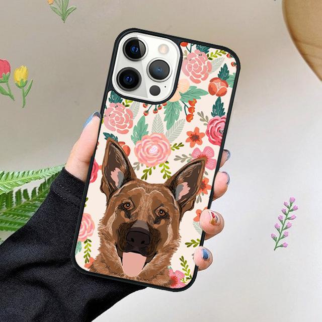 

Чехол для телефона Немецкая овчарка Для iPhone 17 Air 15 16 11 12 13 14 Pro Max Чехол Для iPhone 17 Air Max Plus coque Fundas iPhone 13