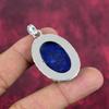 Lapis Lazuli Hänge Handgjorda Ädelstenssmycken, 925 Massivt Sterlingsilver Hänge, Smyckeshänge med Unik Design