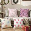 Girls Heart Spring Floral Ins Style Pillow Case Comfort Sofa Bed Silky Elegant Invisible Zipper Decorative Cushion Cover
