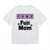 Women's T-shirt With Funny Mom Chemistry Graphic Unisex White 100% Cotton Tops