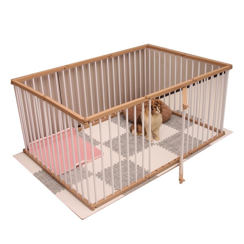 Meng Xiao Bao Indoor Octagonal Dog Fence - Small Pet Guardrail Cage