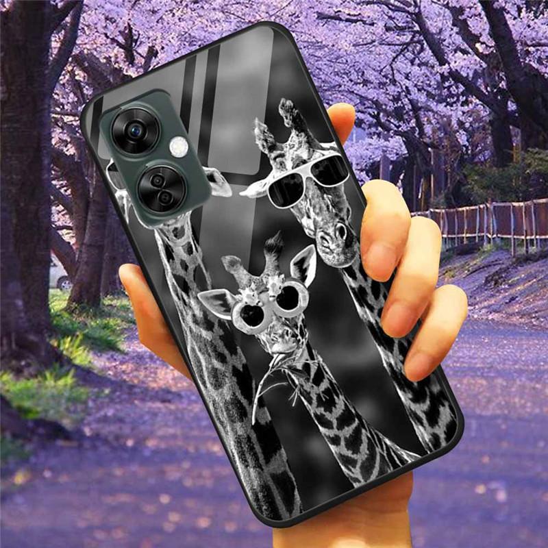 For OnePlus Nord CE 3 Lite 5G Case Tempered Glass Hard Cover Soft Bumper for One Plus Nord CE3 Lite N30 Phone Shell Capa CE3Lite
