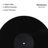 Musfunny Turntable Mat Record Mat Acrylic LP Vinyl Record Mat Reduces Static Electricity Dust Noise Improves Sound Quality Record Platter Slipmat for