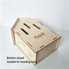 Hanging Bat Shelter House In Wood Construction, Outdoor Bat House for Quiet Tree Placement In Backyard or Yard Use