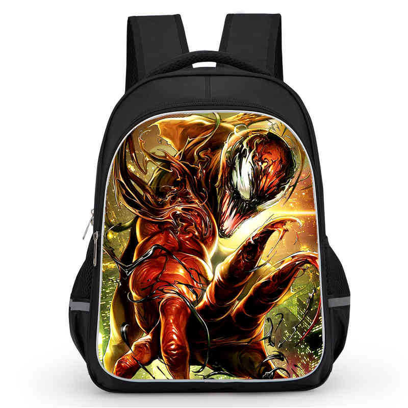 Venom 3 After A Dance Peripheral Anime Printed Backpack Student School Bag