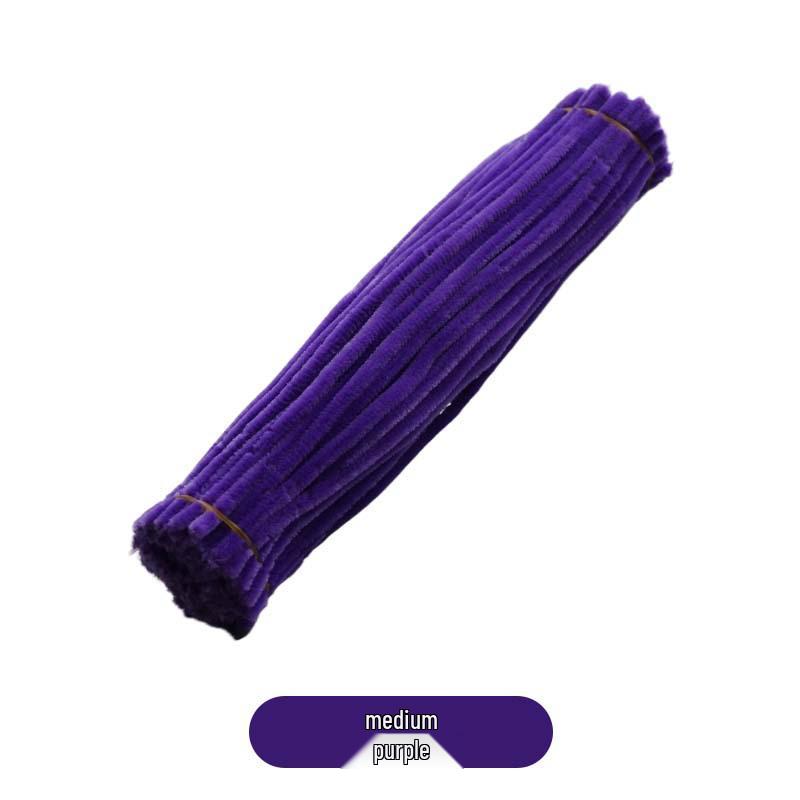 Buntes Chenilledraht DIY-Set: Verschlüsselte, veränderbare Pfeifenreiniger für pädagogische Kinderprojekte