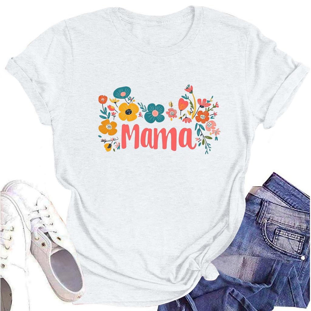 Bedrucktes Kurzarm-T-Shirt mit Rundhalsausschnitt für Kinder