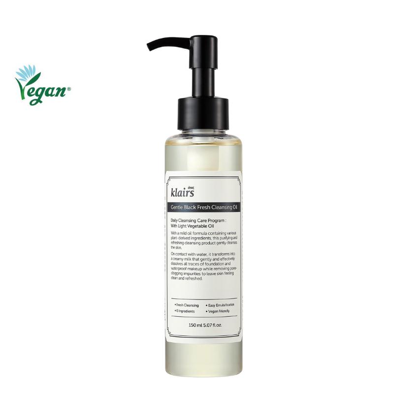 Gentle Black Fresh Cleansing Oil