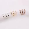 European Retro U-Shaped Ear Cuff: Unisex, No-Piercing, Invisible Clip-On Earring