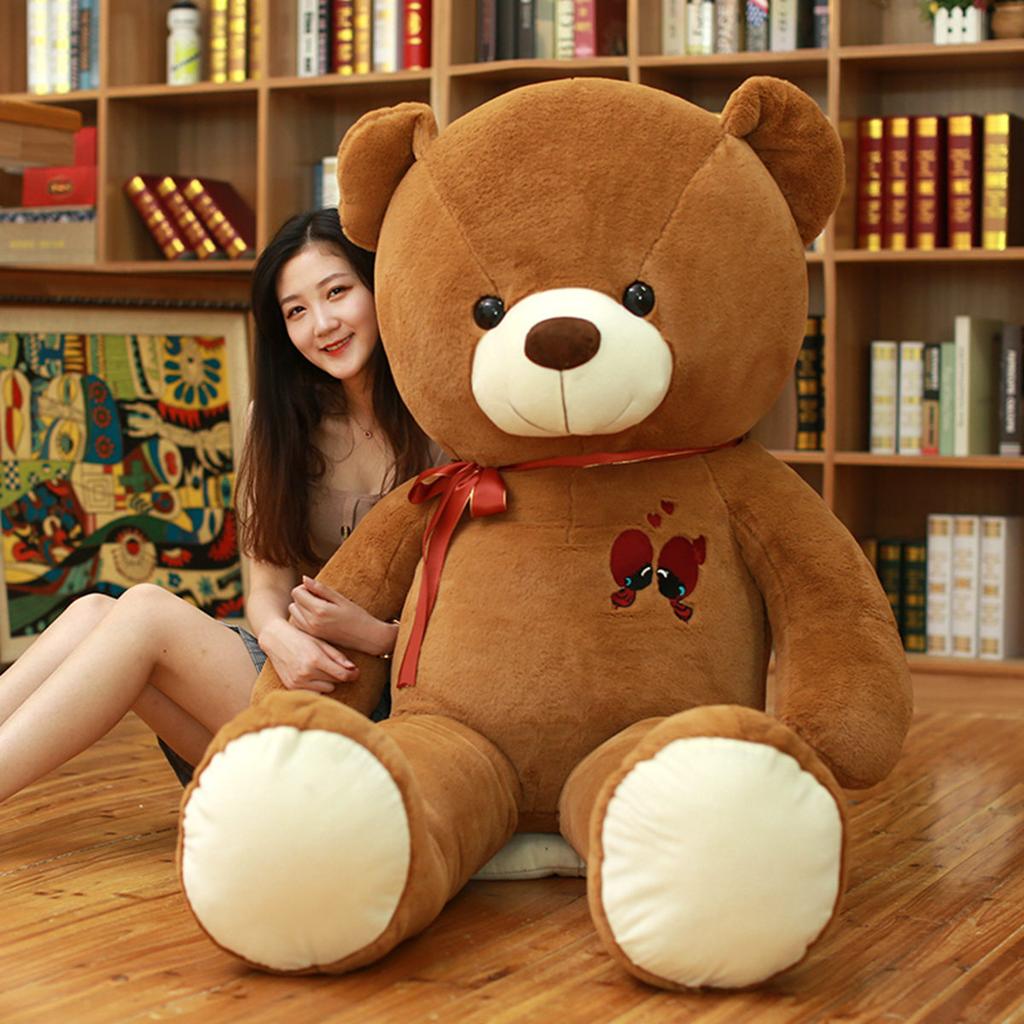 Muñeco Oso Bufanda Muñeco Oso Confesión Grande Regalo Oso Grande Oso de Abrazo para Dormir Muñeco de Trapo