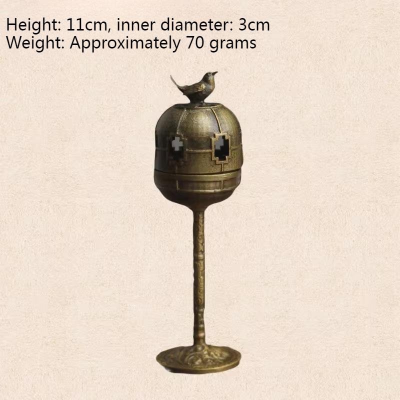 Antique Creative Incense Burner/Indoor Small Coils Incense Censer Eligious Supplies Household Decorative Air-purifying Products