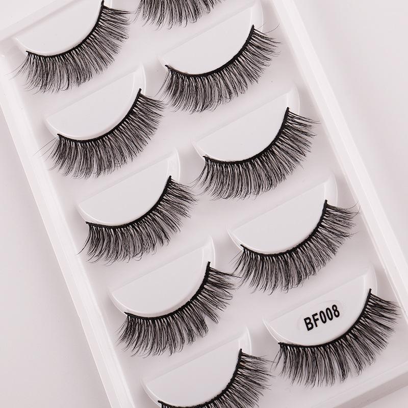 Chemical Fiber Short False Eyelashes Dense Curl Simulation Natural Grafting Eyelashes