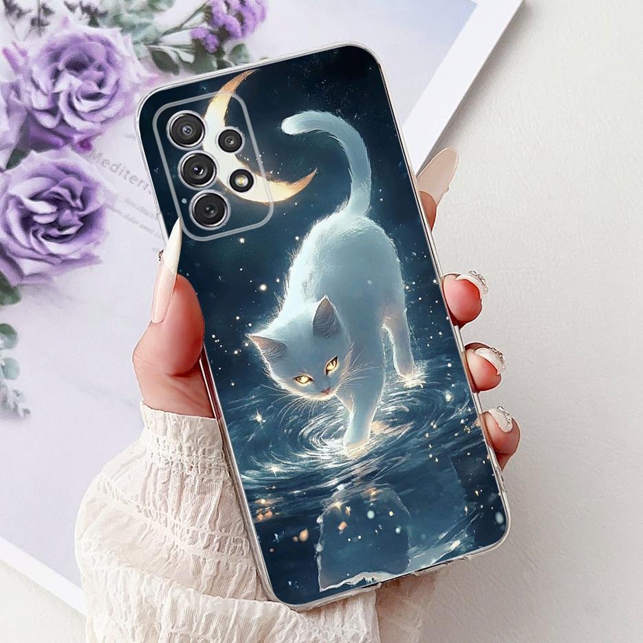 For Samsung Galaxy A32 5G Case SM-A326B Cute Fashion Painted Cover Soft Silicone Phone Case For Samsung A32 A 32 4G A325F Fundas