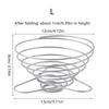 Foldable Coffee Filter Cup Spring Portable Mini Coffee Filter Holder Steel Coffeeware Kitchen Dining Bar
