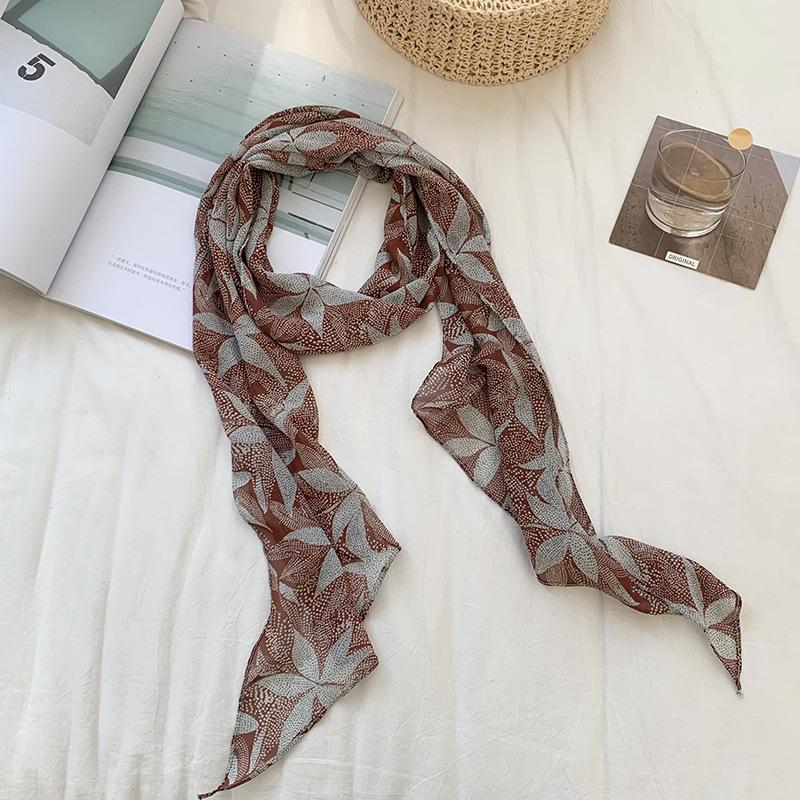 

Spring and Summer Women s Floral Scarves Chiffon Scarves Casual Scarves Floral Scarves