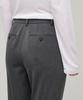 MUSINSA STANDARD WOMAN Women'S Slim Straight Hidden Banding Slacks [Medium Gray]