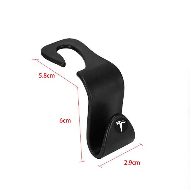 Auto Seat Headrest Hook Storage Hanger Car Interior Accessories For Tesla Model 3 Model S Model X Y Roadster Performance