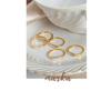 Elegant White Mother-of-Pearl Inlaid Titanium Steel Ring for Women
