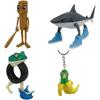 Tungtung Sahur Tralalelo Tralala Shark Shimpanzini Bananini Anime Action Figure Collectible Model Garage Kit Toys Gift