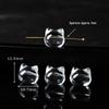 Pixiu & Nine-Tailed Fox White Crystal Glass Bead Bracelet - Handmade Jewelry Accessory