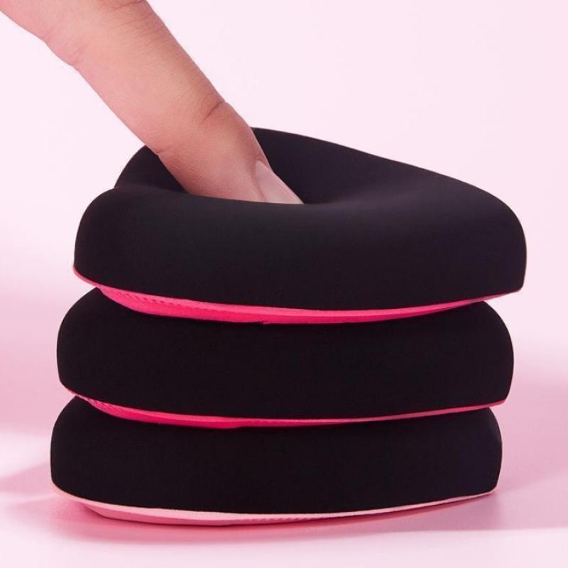 1Pcs Powder Puff Soft Dual Use Wet & Dry Foundation Applicators,Makeup Sponge Trendy Design With Box
