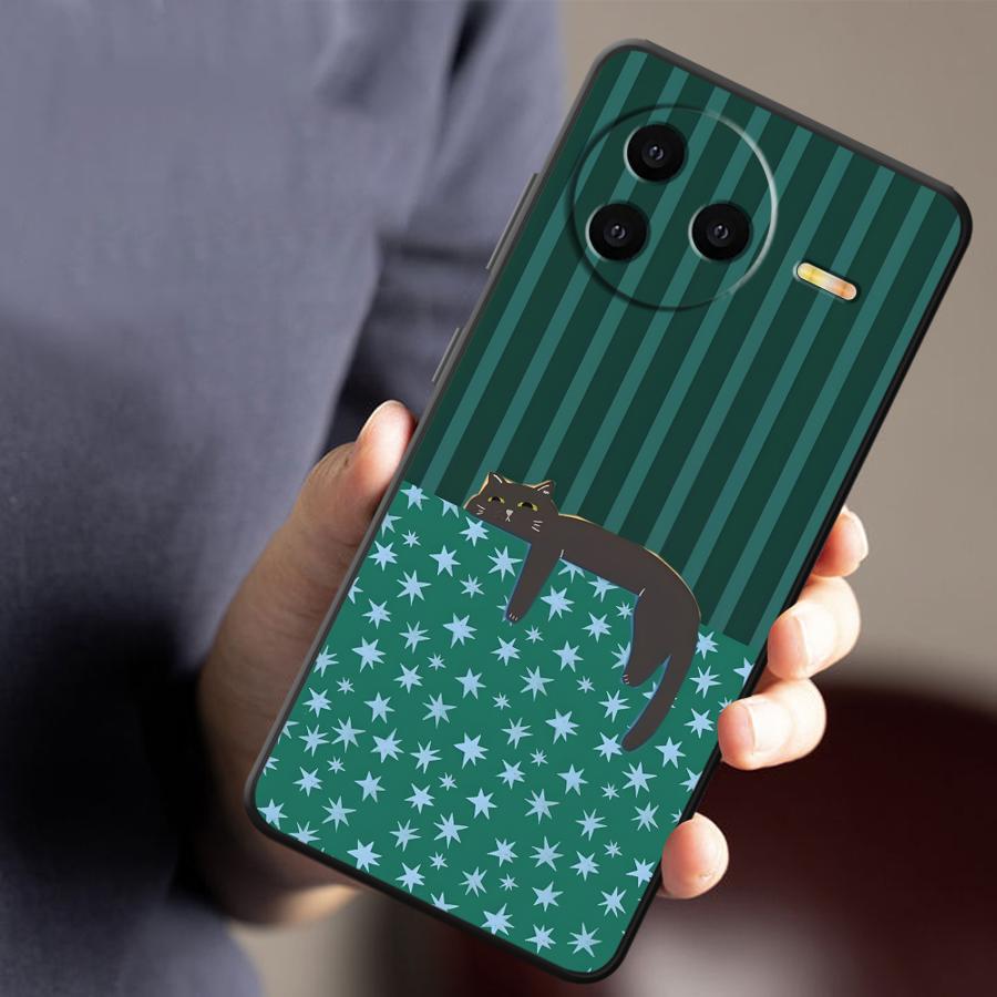 Cartoon Grid Cat Case for Xiaomi Redmi A1 A2 Plus 13C 14C A4 12C K40 K80 Pro 10 A5 9 A3 Funda Phone Cover