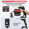 2500W Handheld Steam Cleaner with 4.5 bar pressure–1200ml water tank, 6 adjustable settings for cars, air conditioning units, floors, and kitchens