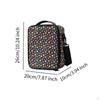 Insulated Lunch Box Food Container Organizer Reusable Portable Cold Thermal Bag Handbag for