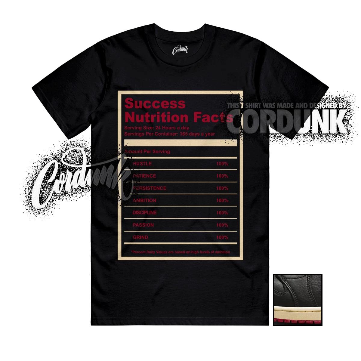 

1 Better With Time Black Muslin Varsity Red T Shirt Match SUCC M