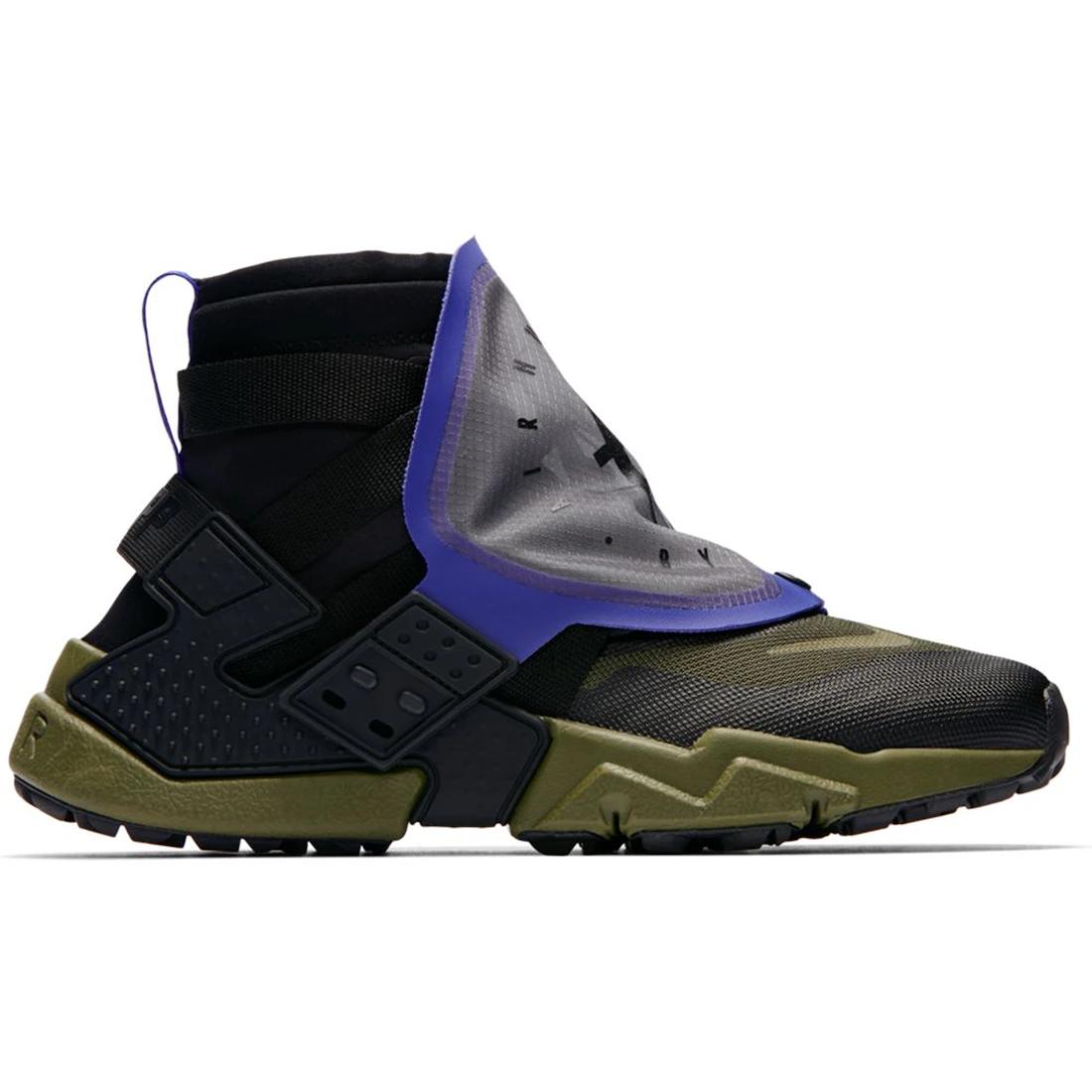

Кроссовки Nike Air Huarache Gripp Черный Оливковый Холст(AT0298-001) 44.5
