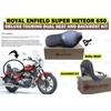 Royal Enfield Super Meteor 650 "Deluxe Touring Dual Seat & Backrest Kit"