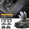 LHD RHD for Subaru Forester 2025 2026 Car Gear Shift Door Handle Interior Film PET Sticker Glossy Carbon Texture Anti-scratch