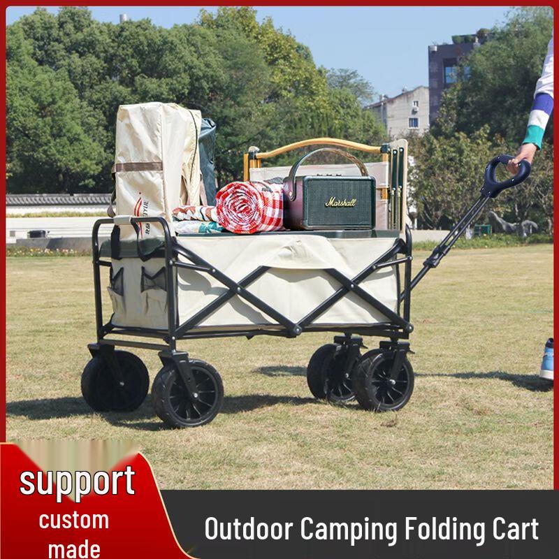 Jinuolan Portable Outdoor Folding Camping Cart