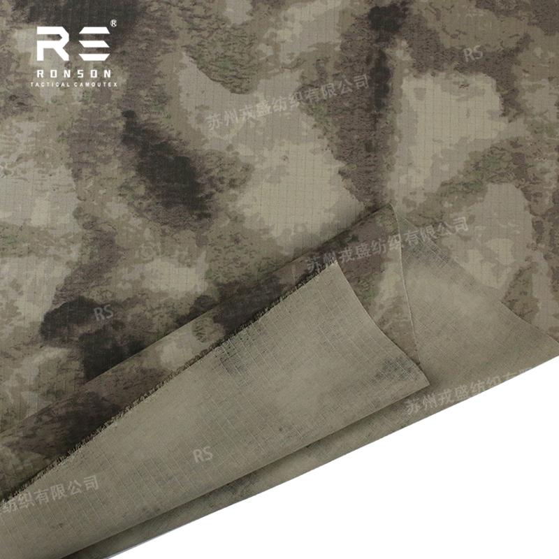 BEPAN Yellow Ink Ruins Polyester Cotton Checkered Fabric TC6535 Tear Resistant And Wear-resistant Outdoor Workwear Frog Suit Fabric