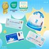 ITO Facial Towels, Tissue Type, Cleansing Towels, Disposable Towels, for Skin Irritation
